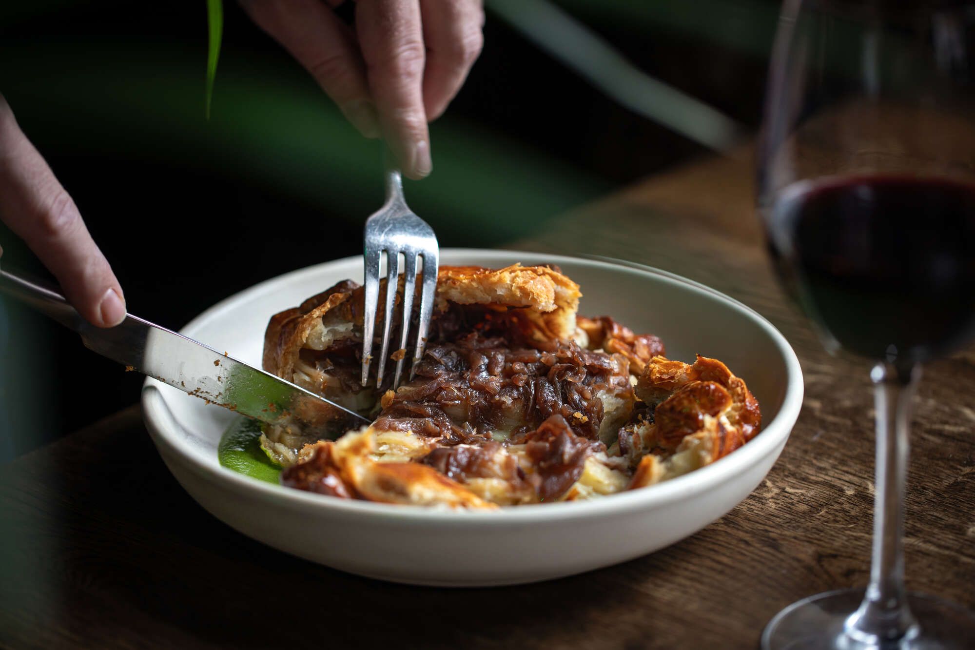 Seasonal pub food at Queen's in Primrose Hill